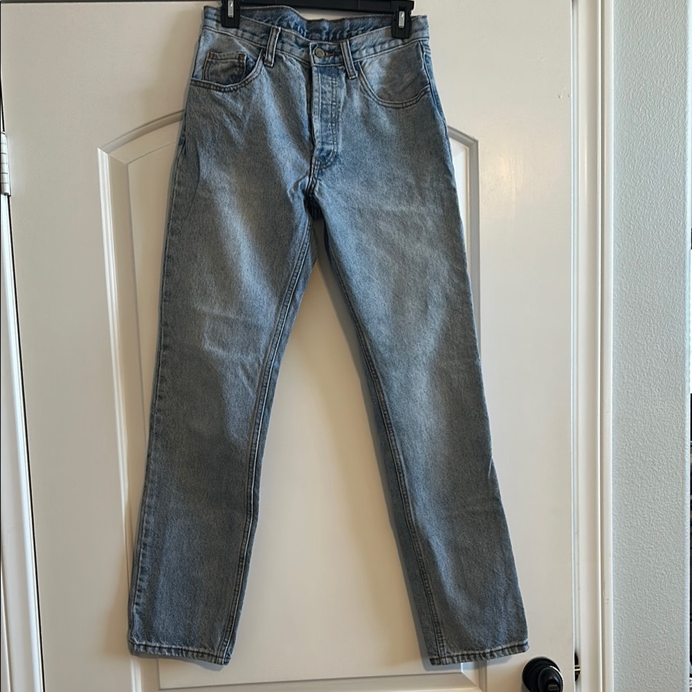 Levi's Light Blue Straight Jeans for Men